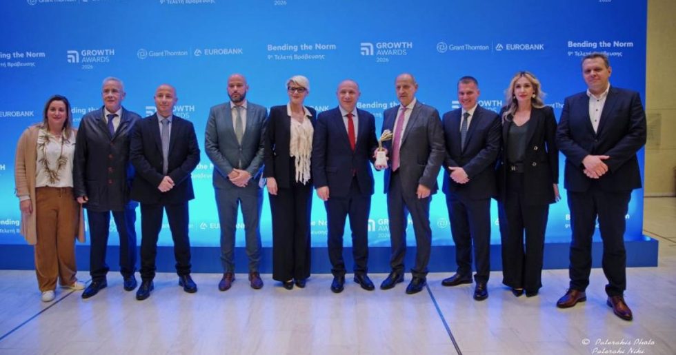 Η ΠΙΝΔΟΣ στους 6 κορυφαίους Growth Winners των Growth Awards 2026